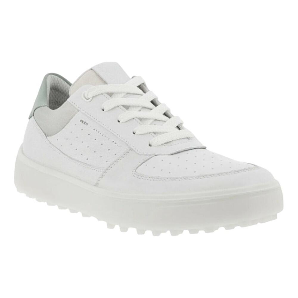 ECCO Womens Tray Hydromax Hybrid Golf Shoes Size 10 EU 41 White Leather NIB